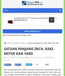 Tips Supaya Belajar MTK Matematika Itu Mudah