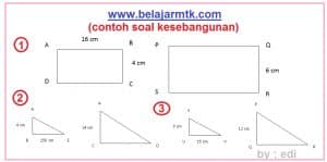 Contoh Soal Kesebangunan