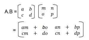 Cara Perkalian matriks 2x2 revisi