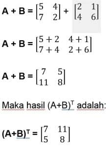 jawaban soal 3 transpose