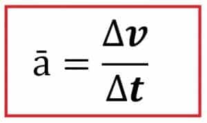 Rumus Percepatan Rata-Rata